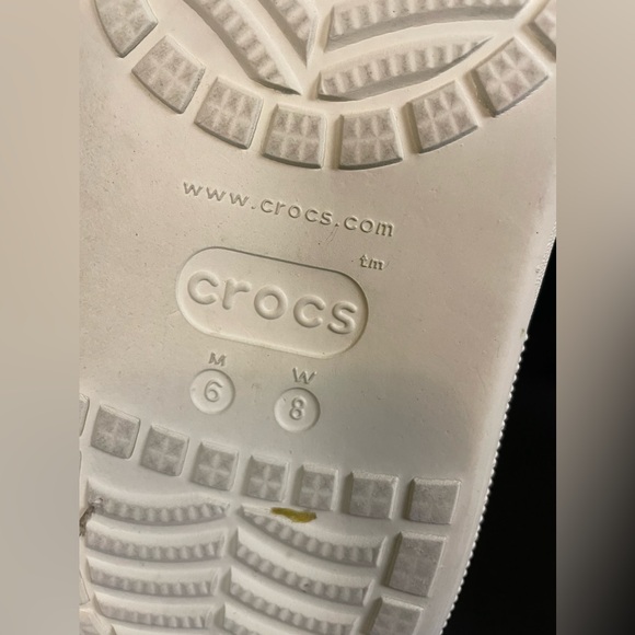 Crocs Classic Crush Slip-on Platform Clog - Bone Beige - Women’s 8 - Picture 7 of 9